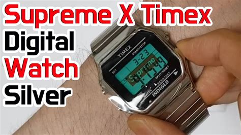 fake timex supreme watch|timex watches authentic.